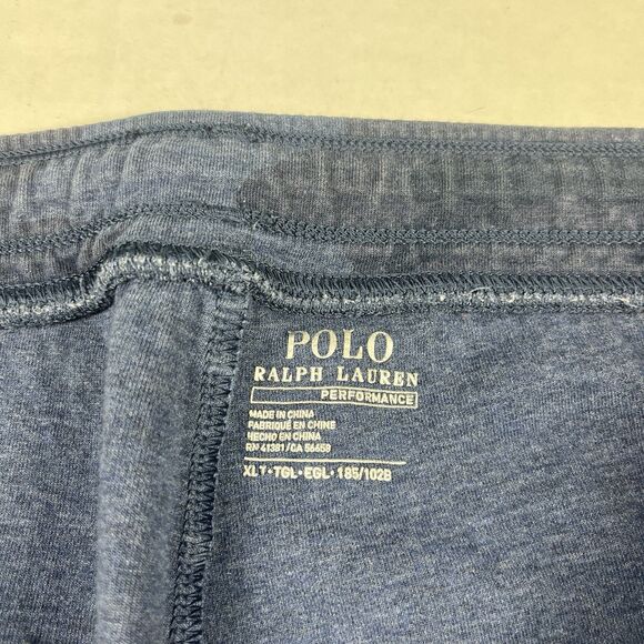 POLO RALPH LAUREN Performance Sweat Shorts Blue Camo Drawstring Lounge XL - Picture 5 of 11